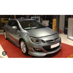 Купити Передня нижня накладка 2012-2015 (під фарбування) для Opel Astra J рр