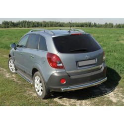 Купить Задняя дуга AK002 (нерж.) для Opel Antara 2006-2017 гг