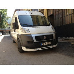 Купить Передняя накладка 2006-2013 (узкая с LED, под покраску) для Peugeot Boxer
