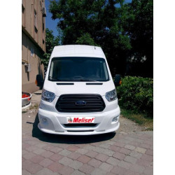 Купити Накладка на передній бампер LED (2014-2019, під фарбування) для Ford Transit 2014- рр