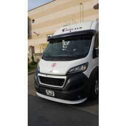 Купити Козирьок на лобове скло (чорний глянець, 5мм) для Opel Movano 2021- рр