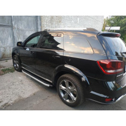 Купити Бокові пороги Fullmond (2 шт., алюміній) для Fiat Freemont