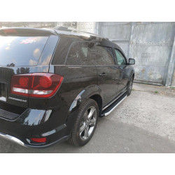 Купити Бокові пороги Fullmond (2 шт., алюміній) для Fiat Freemont