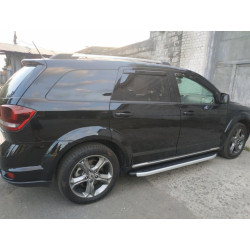 Купити Бокові пороги Fullmond (2 шт., алюміній) для Fiat Freemont