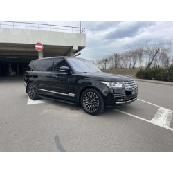 Купити Бокові пороги Bosphorus Black (2 шт., Алюміній) для Range Rover IV L405 2013-2021 рр