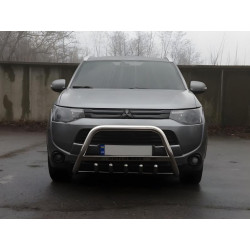 Купить Кенгурятник WT004 (нерж.) для Mitsubishi Outlander 2012-2021 гг
