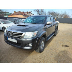 Купити Бокові пороги Sunrise (2 шт., Алюміній) для Toyota Hilux 2006-2015 рр