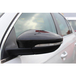 Купити Накладки на дзеркала (2 шт, натуральний карбон) для Volkswagen Scirocco