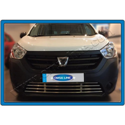 Купить Решетка в бампер (нерж) для Renault Dokker 2013-2022 гг