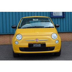 Купити Накладки на дзеркала 2007-2015 (2 шт., натуральний карбон) для Fiat 500/500L