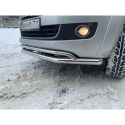 Купити Передній вус подвійний Vegas 2010-2016 (нерж) d70/42 мм для Volkswagen Amarok рр