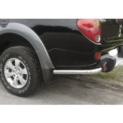 Купити Задні кути AK003 (2 шт., нерж) для Mitsubishi L200 2006-2015 рр