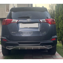 Купити Накладка на задній бампер PZ415-X0462-00 (2013-2016) для Toyota Rav 4 рр