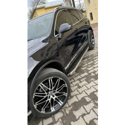 Купить Боковые Подножки BlackLine (2 шт, Алюминий) для Volkswagen Touareg 2002-2010 гг