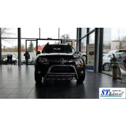 Купити Кенгурятник без напису WT003 (нерж.) для Renault Duster 2008-2017 рр