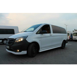 Купити Тюнінг обвіс на передній бампер (під фарбування) для Mercedes Vito / V-class W447 2014- рр