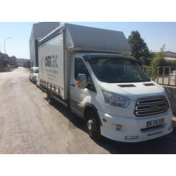 Купить Накладка на передний бампер ERA (2014-2019, под покраску) для Ford Transit 2014- гг