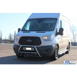 Купити Кенгурятник WT003 (нерж.) для Ford Transit 2014- рр