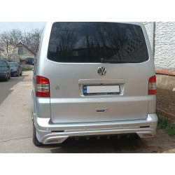 Купити Задня нижня накладка Sport 2 (під фарбування) для Volkswagen T5 Transporter 2003-2010 рр