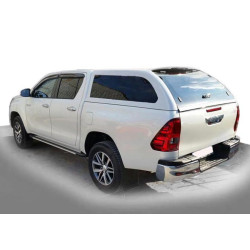 Купити Бокові пороги Rainbow (2 шт., алюміній) для Toyota Hilux 2015- рр