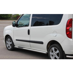 Купити Бічні труби (2 шт., нерж) 60 мм, довга база для Opel Combo 2012-2018 рр