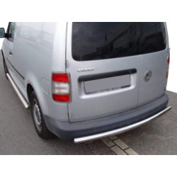 Купити Задня дуга (2 шт, нерж) для Volkswagen Caddy 2010-2015 рр