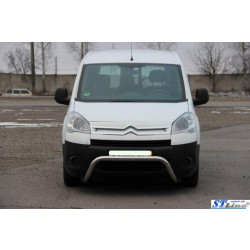 Купити Кенгурятник WT007 (нерж.) для Peugeot Partner Tepee 2008-2018 рр