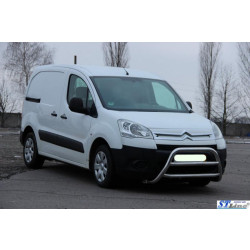 Купити Кенгурятник WT022 (нерж.) для Peugeot Partner Tepee 2008-2018 рр