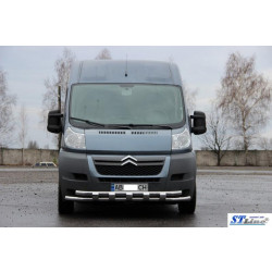 Купити Передня дуга ST015 (нерж.) для Peugeot Boxer 2006-2025 рр