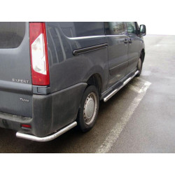 Купити Задні кути AK-003 (2 шт., нерж.) для Peugeot Expert 2007-2016 рр