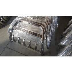 Купити Кенгурятник RNDT.09.F1-58.6 (нерж.) для Renault Duster 2008-2017 рр