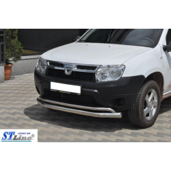 Купити Передній захист ST017 (нерж.) для Renault Duster 2008-2017 рр