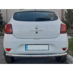 Купити Задня дуга AK002 (нерж) для Renault Sandero 2013-2022 рр