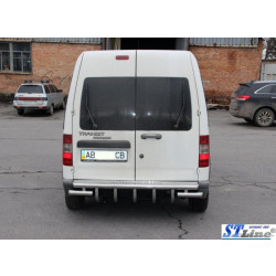 Купити Задня дуга AK-design (нерж.) для Ford Connect 2006-2009 рр