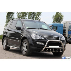 Купити Кенгурятник WT003 (нерж) для SsangYong Action 2005-2018 рр
