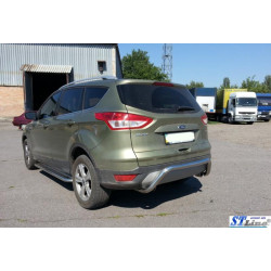 Купити Задня дуга AK007 (нерж) для Ford Kuga 2008-2013 рр