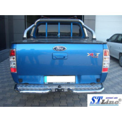 Купити Задні кути AK003 (2 шт., нерж.) для Ford Ranger 2007-2011 рр