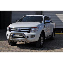 Купити Передній захист WT003 (нерж.) для Ford Ranger 2011-2022 рр