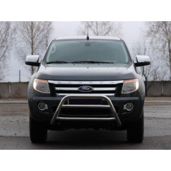 Купити Передній захист WT022 (нерж.) для Ford Ranger 2011-2022 рр