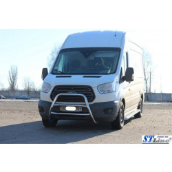 Купити Кенгурятник WT022 (нерж.) для Ford Transit 2014- рр