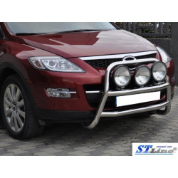 Купить Передняя защита WT018 (нерж.) для Mazda CX-7 2006-2012 гг