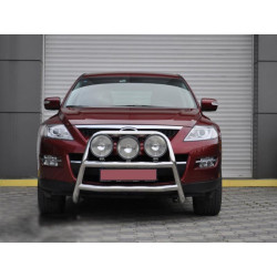 Купить Передняя защита WT018 (нерж.) для Mazda CX-7 2006-2012 гг