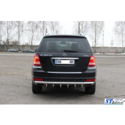 Купити Задня дуга AK-style (нерж) для Mercedes GL сlass X164