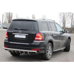 Купити Задня дуга AK-style (нерж) для Mercedes GL сlass X164