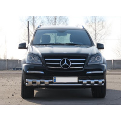 Купити Передня дуга ST015 (нерж.) для Mercedes GL сlass X164