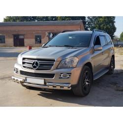 Купити Передня дуга ST015 (нерж.) для Mercedes GL сlass X164