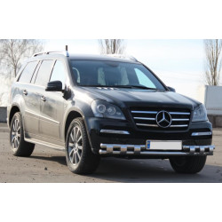 Купити Передня дуга ST015 (нерж.) для Mercedes GL сlass X164