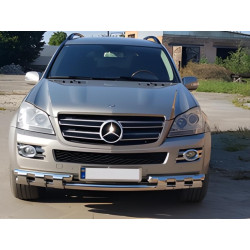 Купити Передня дуга ST015 (нерж.) для Mercedes GL сlass X164