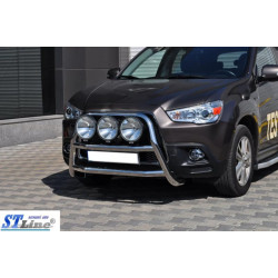 Купити Кенгурятник WT018 (нерж.) для Mitsubishi ASX 2010-2023 рр