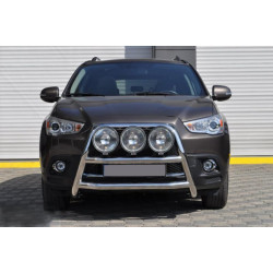 Купити Кенгурятник WT018 (нерж.) для Mitsubishi ASX 2010-2023 рр